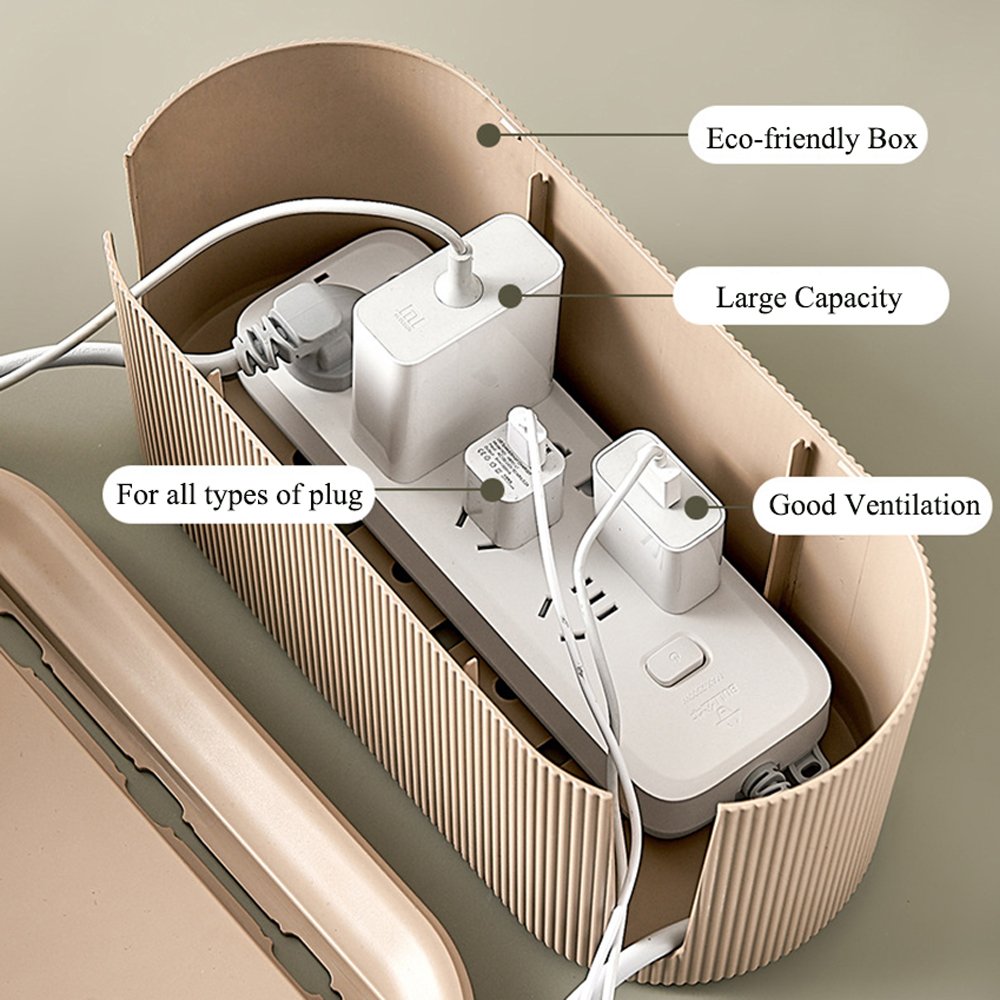 Wholesale china supplier wire cable box desktop storage box wireless router storage box