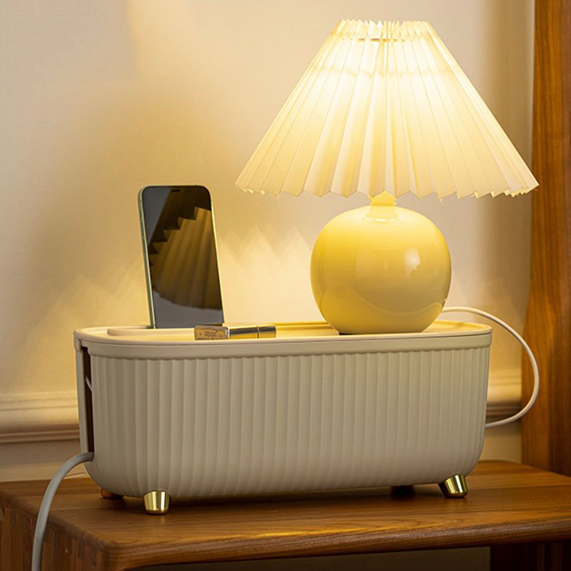 Wholesale china supplier wire cable box desktop storage box wireless router storage box