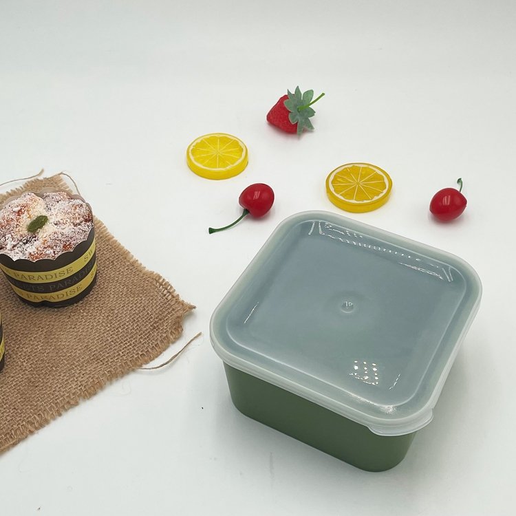 Food Container-Free High Quality Clear Plastic Fresh Food Storage Box Kitchen Organizer With Lid