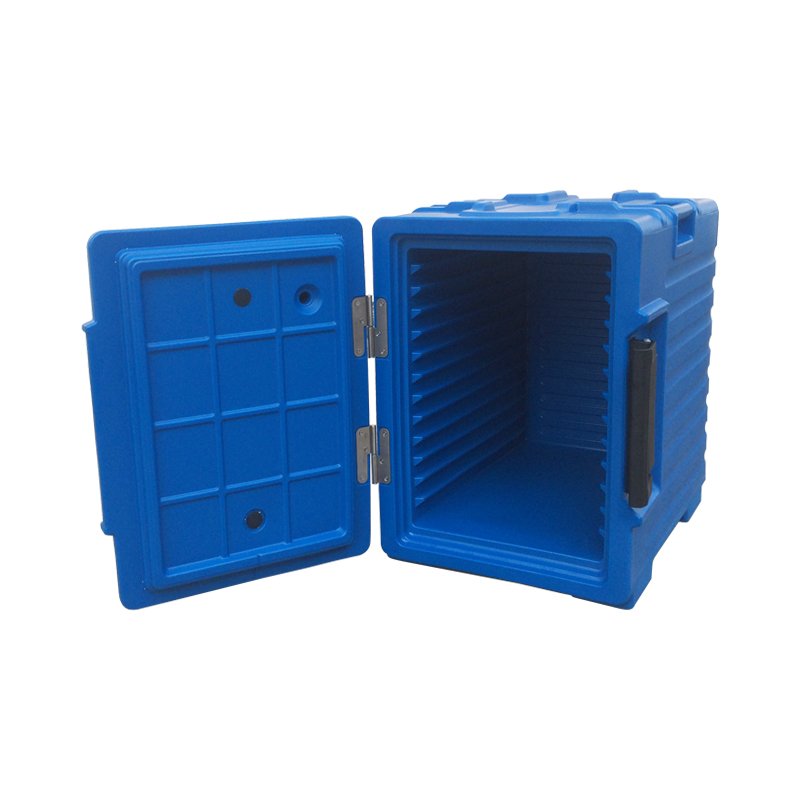 165L Large and Portable Thermal Food Delivery Box Food Containers Storage Boxes & Bins Plastic Container Grey Industrial HDPE PE