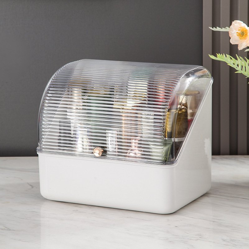 Vanity Drawer Brush Holder Cosmetic Storage Box Set for Beauty Skincare Makeup Storage Organizer