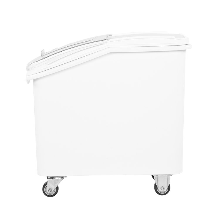 102L NSF listing Movable Food Storage Flour Ingredient Bin