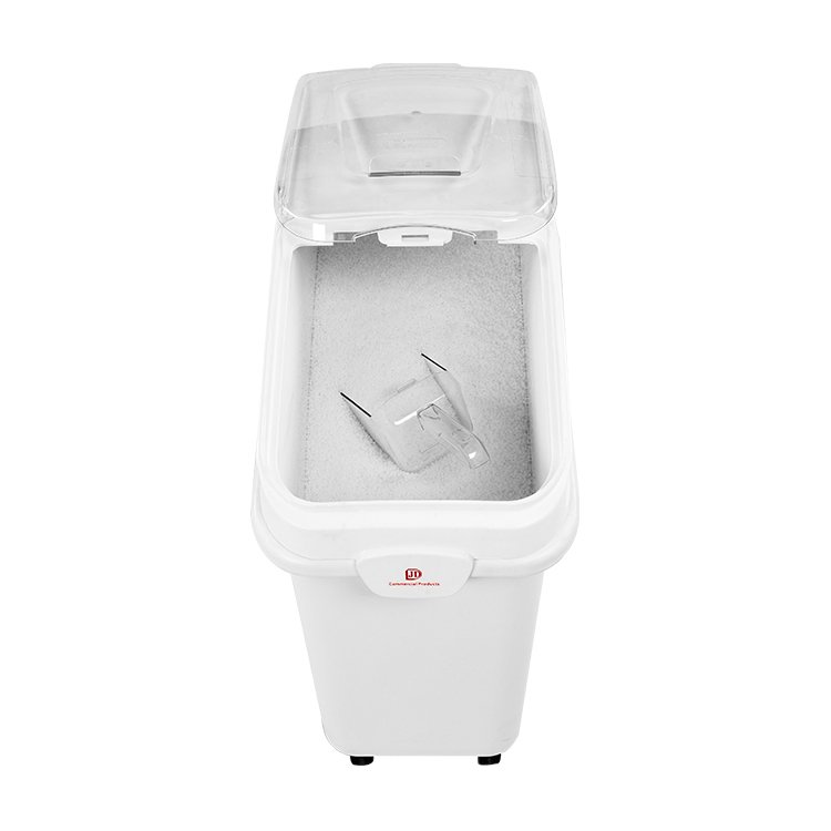 102L NSF listing Movable Food Storage Flour Ingredient Bin