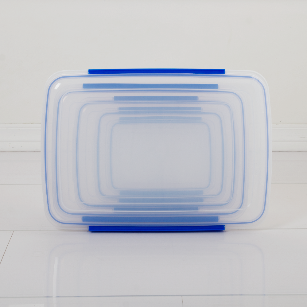 Best selling wholesale kitchen clear reusable BPA Free airtight plastic storage box food container