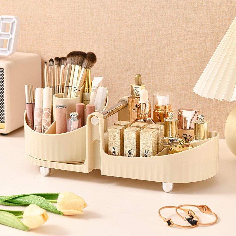 360 rotating makeup organizer space saving makeup organizer cosmetic organizer cosmetic storage box makeup storage box