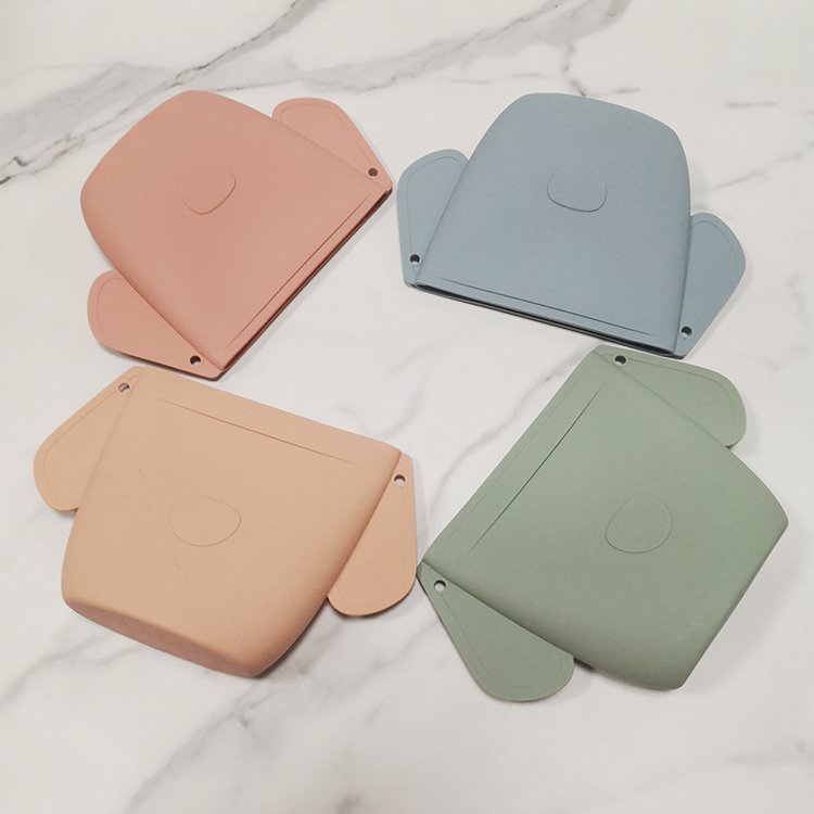 Wholesale Reusable Toddler Children Silicon Snack Food Storage Pouch Silicone Baby Snack Container Bag with zip lock