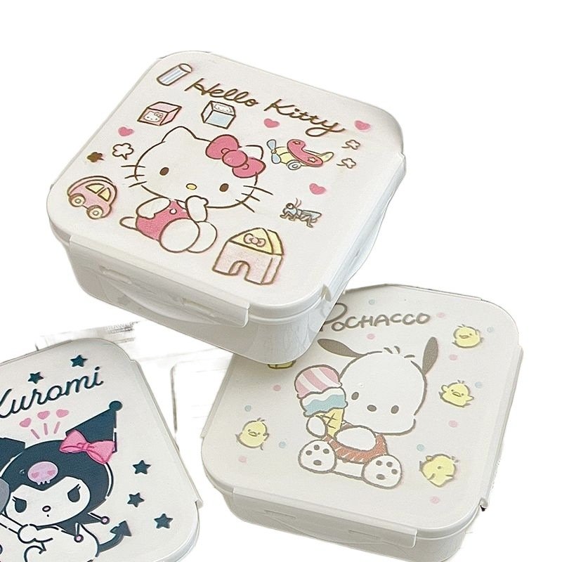 Lunch Box New Cartoon Sealed Kitchen Food Fruit Preservation Storage Box
