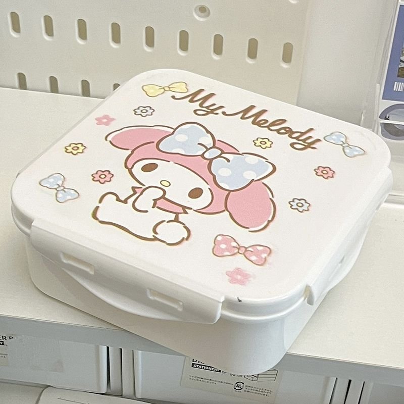 Lunch Box New Cartoon Sealed Kitchen Food Fruit Preservation Storage Box