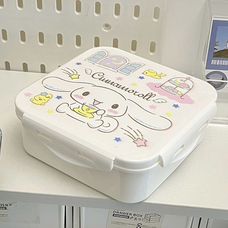 Lunch Box New Cartoon Sealed Kitchen Food Fruit Preservation Storage Box