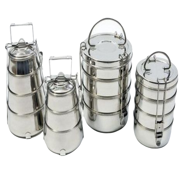 Eco Friendly Custom Multi Layer Office School Kids Stainless Steel double wall Lunchbox Tiffin Box usa