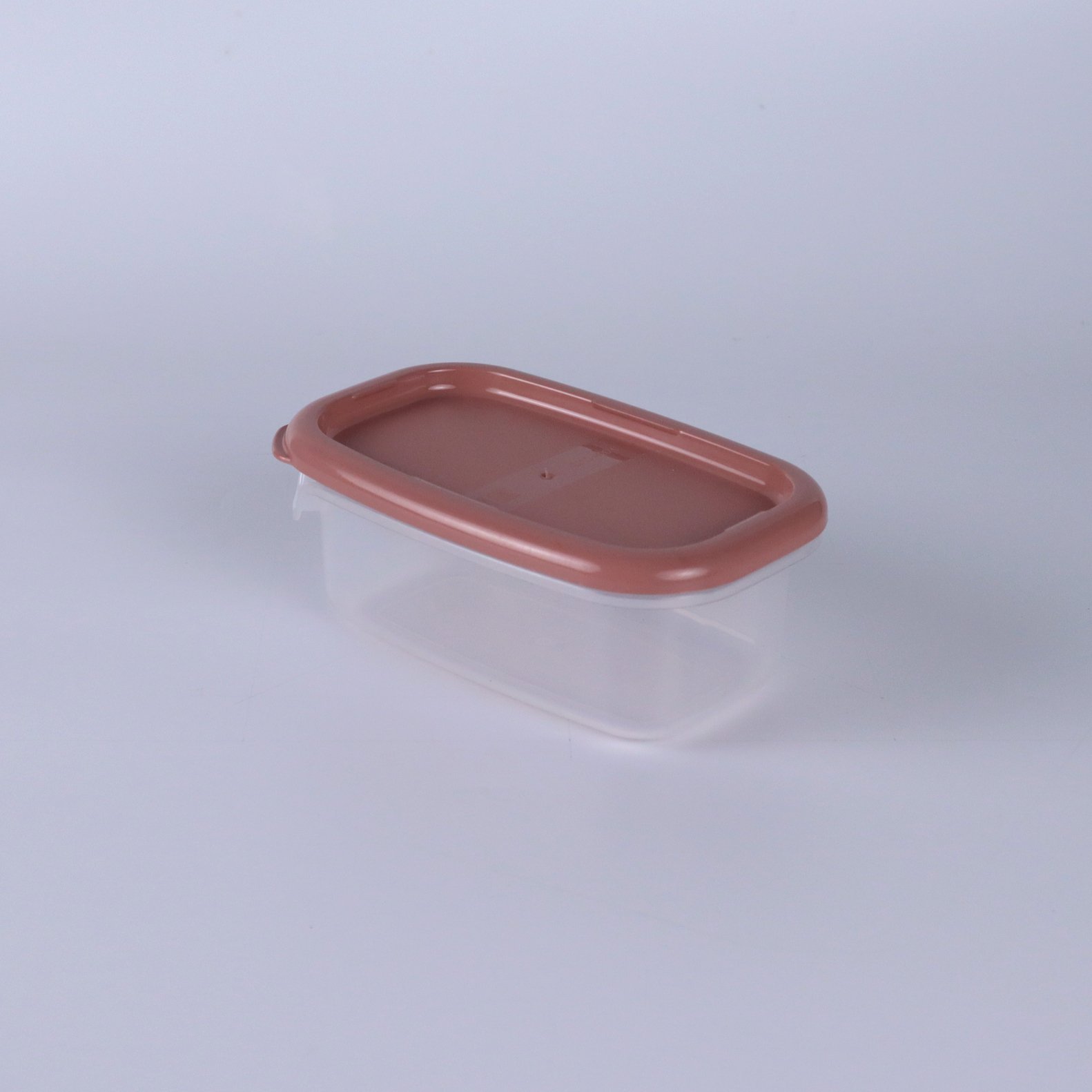 9041 650 ML Plastic Rectangle Food Storage Container Classic Style Square Design Stackable Series