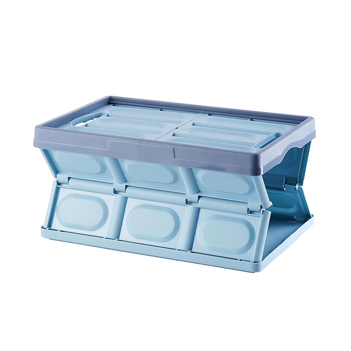 Justeer multifunction big stackable container storage plastic bin box