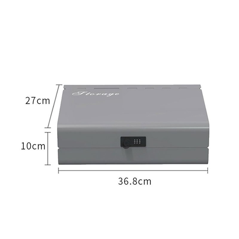 Large Bin Storage Metal Coded Lock Garden Indoor Storage Boxes Apartment Office