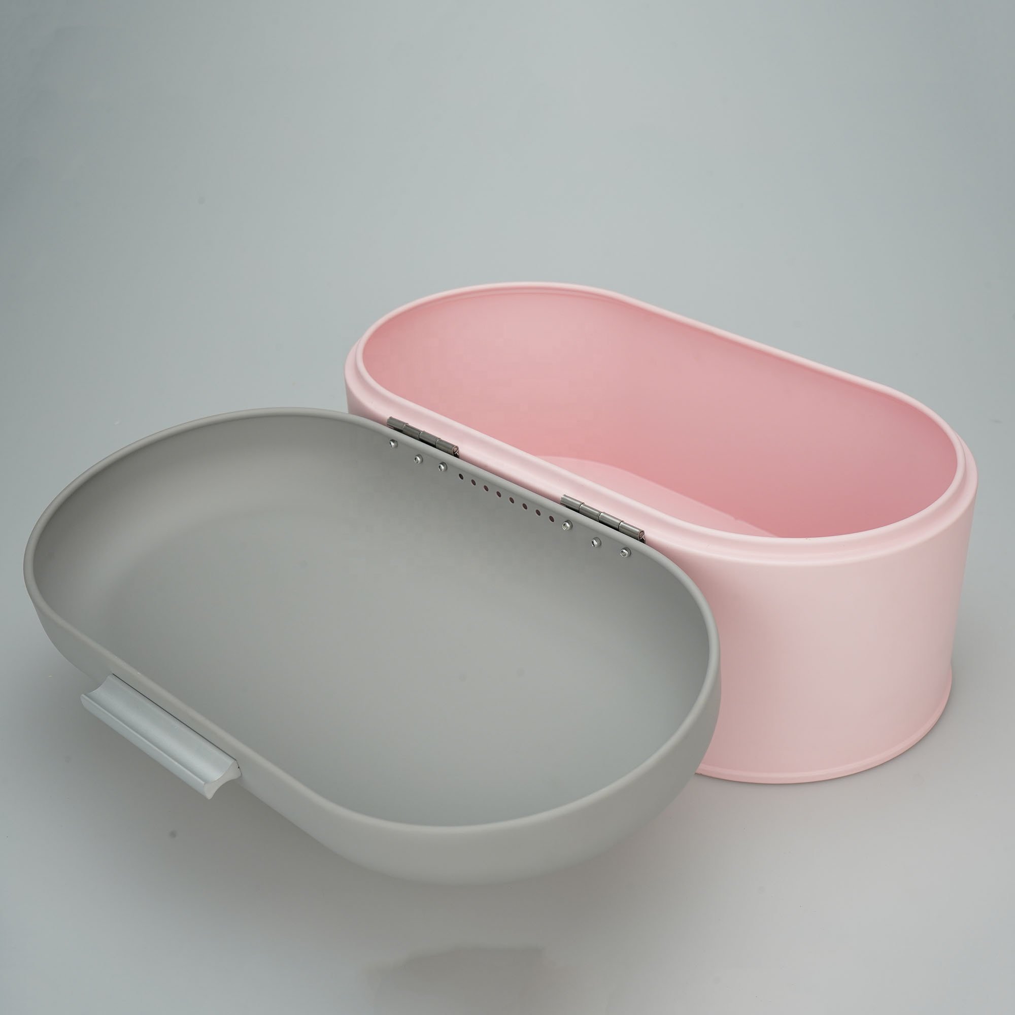 Vintage Bread Box Powder-coated Metal Kitchen Bread Case