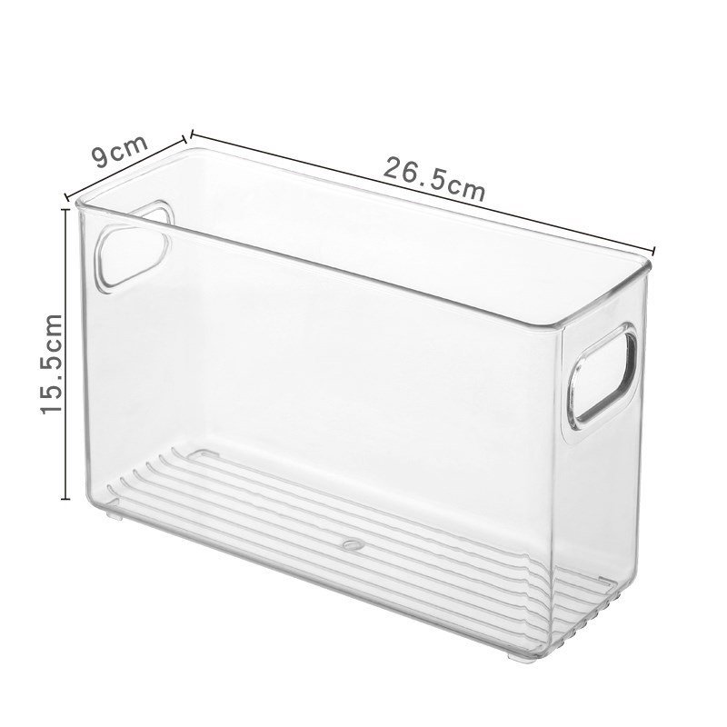 Refrigerator Organizer Fridge Stackable Pantry Organizer Box Containers for Organizing Kitchen Fridge