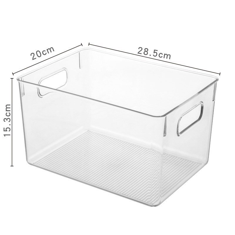 Refrigerator Organizer Fridge Stackable Pantry Organizer Box Containers for Organizing Kitchen Fridge