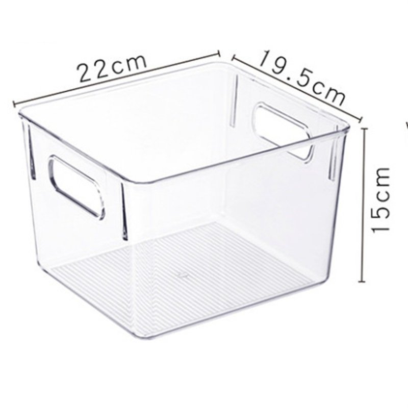 Refrigerator Organizer Fridge Stackable Pantry Organizer Box Containers for Organizing Kitchen Fridge