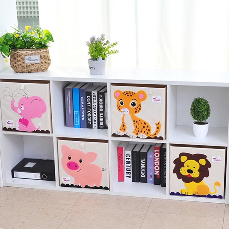 Capacity Large Oxford Cloth Kids' Cabinets Organizer Fabric Storage Box Organizador De Juguetes For Kid Toys Storage Box