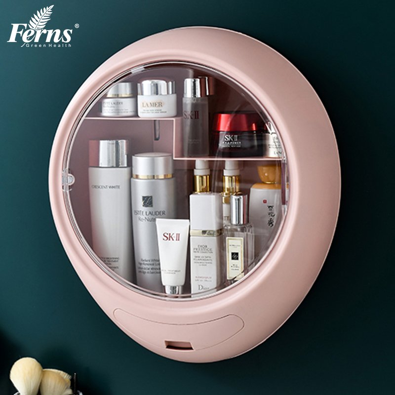 Bathroom storage Multifunction Wall Mounted cosmetic plastic Storage Box