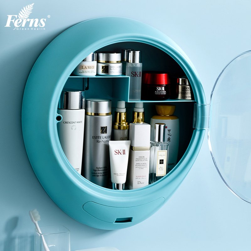 Bathroom storage Multifunction Wall Mounted cosmetic plastic Storage Box
