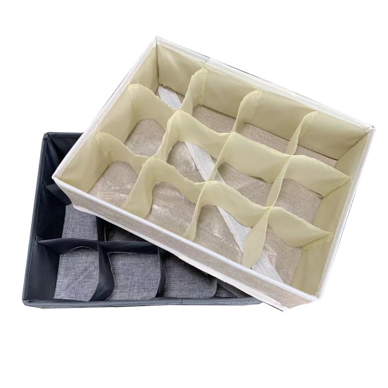Underwear underwear sock split arrangement uncovered storage box foldable drawer storage box