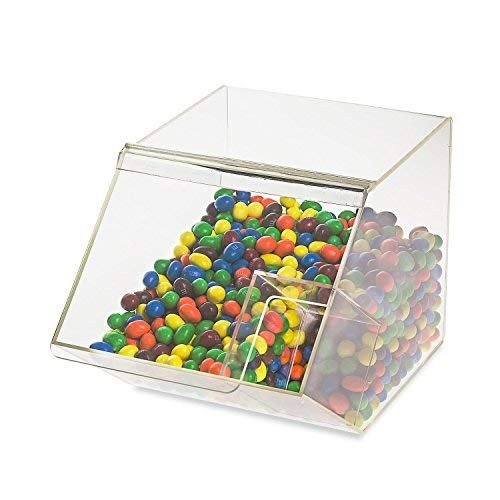 Plexiglass clear acrylic food candy storage box / case / cube