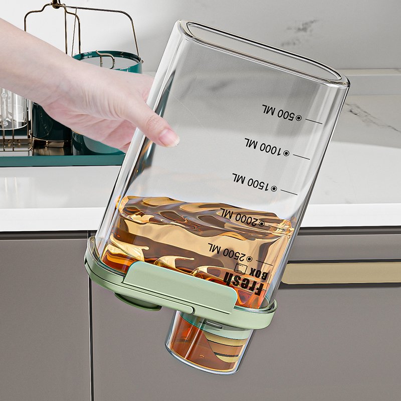Clear Plastic Rice Cereal Grain Storage Containers Set With Lids Airtight For Food Storage