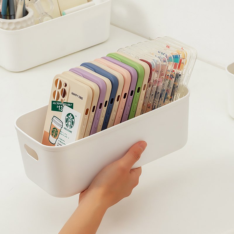 Mobilephone Case collection Organizer High quality Storage Container Plastic desk Multifnctional Storage container