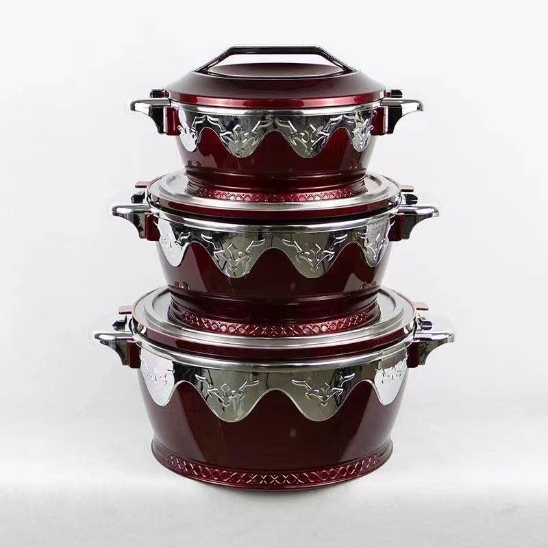 Hot selling Large Capacity 3pcs Food Storage & Container 2.3L+4.5L+6.5L Kitchen Container Set