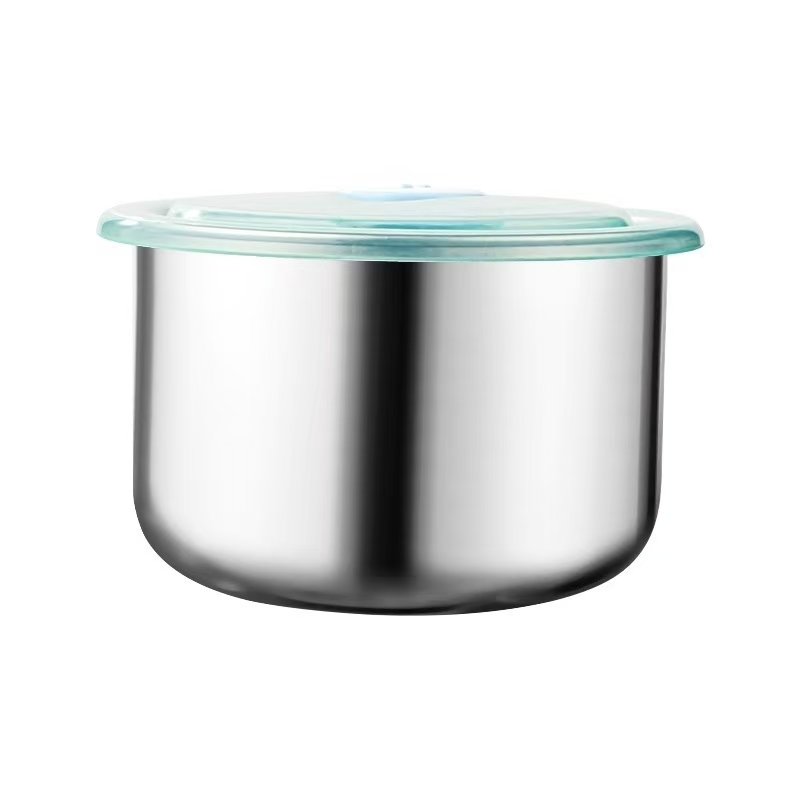 Kitchen Items Stainless Steel Food Storage Container Fresh Keeping Crisper Box Insulated Microwave Sealing Home Office Organizer