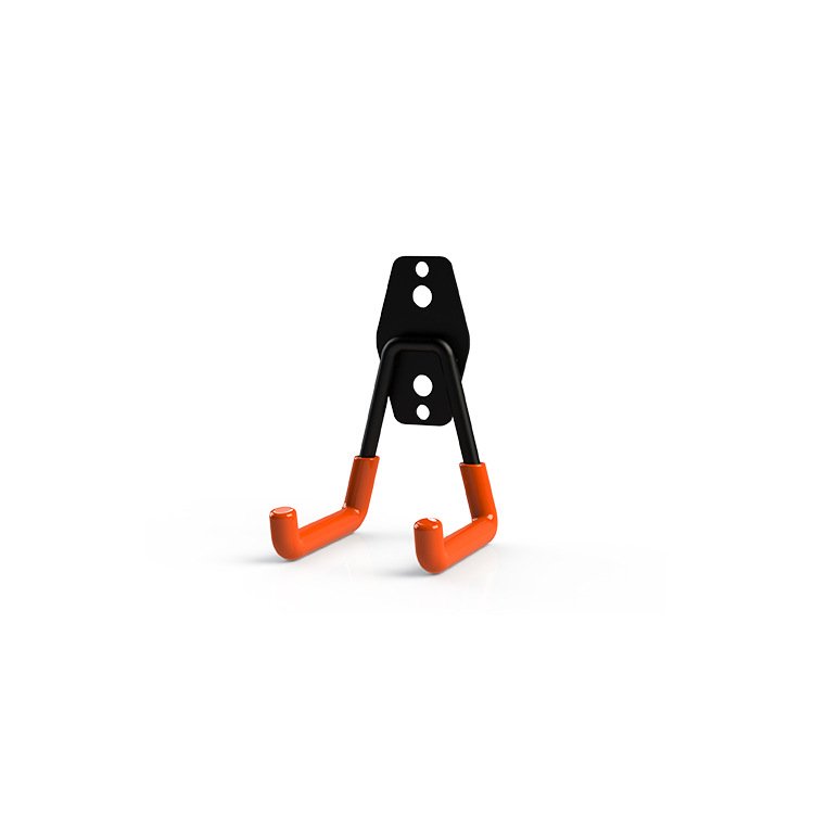 Garage Orange Heavy Duty Hook Garden Storage Tool Hook Set Garden Wall Mount Hanger Metal Bicycle Rack Ladders Bulk Items