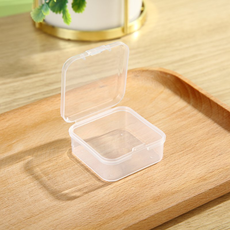 Packaging storage box Transparent plastic box Small product packaging box PP material