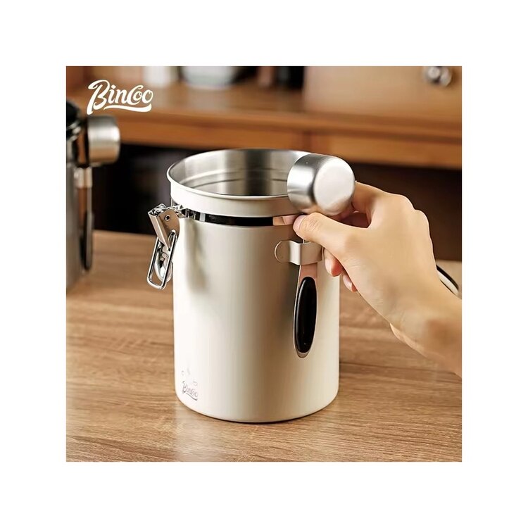 Factory supply Online sale 304 Stainless Steel Tea Suger Coffee Jar Canister Food Storage Container for kitchen