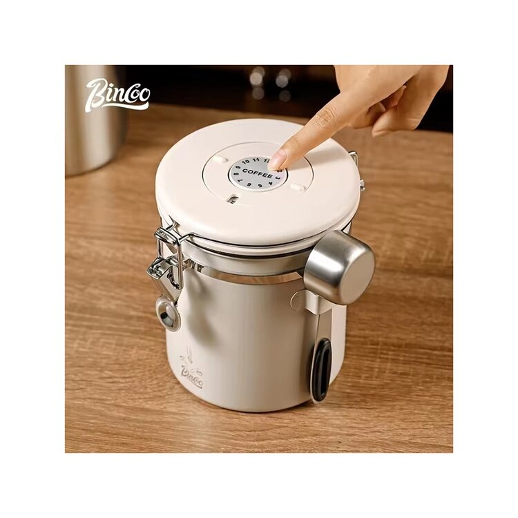 Factory supply Online sale 304 Stainless Steel Tea Suger Coffee Jar Canister Food Storage Container for kitchen