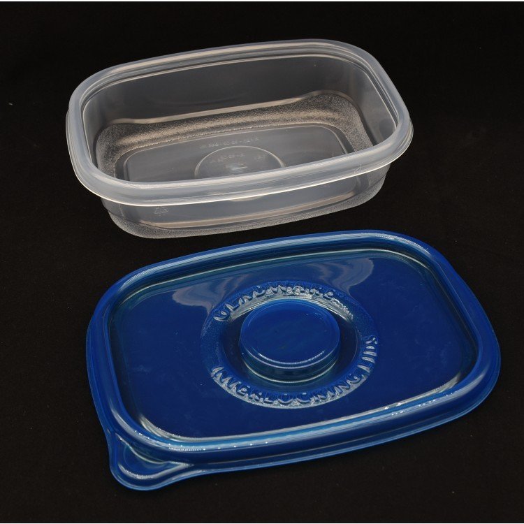 Sulide 32oz Plastic Crisper Transparent Crisper Refrigerator Crisper Storage Box Fruit And Vegetable Frozen Kitchen Storage
