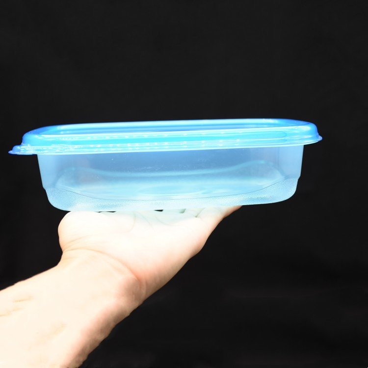 Sulide 32oz Plastic Crisper Transparent Crisper Refrigerator Crisper Storage Box Fruit And Vegetable Frozen Kitchen Storage