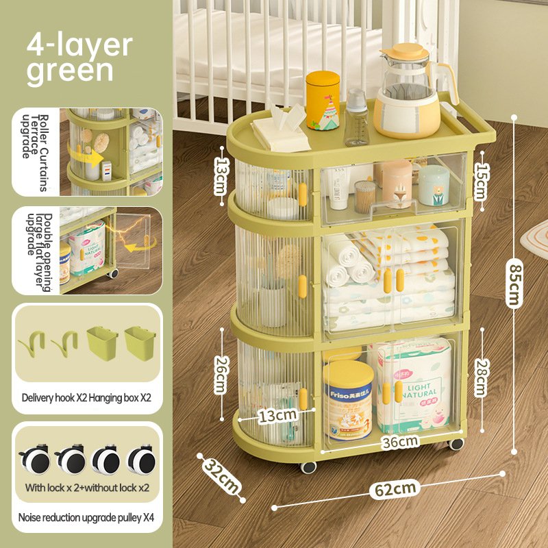 Oversized Plastic Living Room Storage Boxes Clear Containers Transparent Bathroom Clothes Multi-Purpose Storage Category