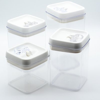 Eco Friendly Material Low price Sale Good Quality Kitchen Plastic Airtight Food Storage Containers With Lids