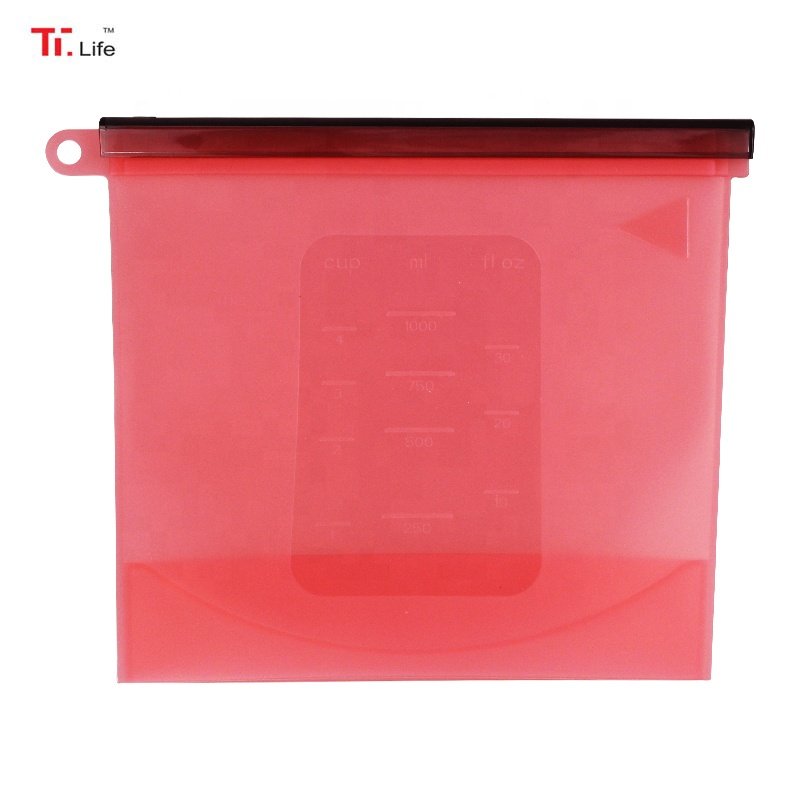 Reusable Silicone Food Storage Preservation Bag Silicone Fresh Bag