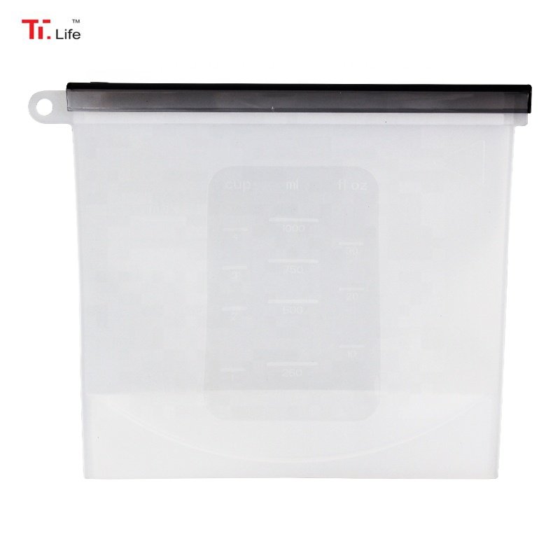 Reusable Silicone Food Storage Preservation Bag Silicone Fresh Bag