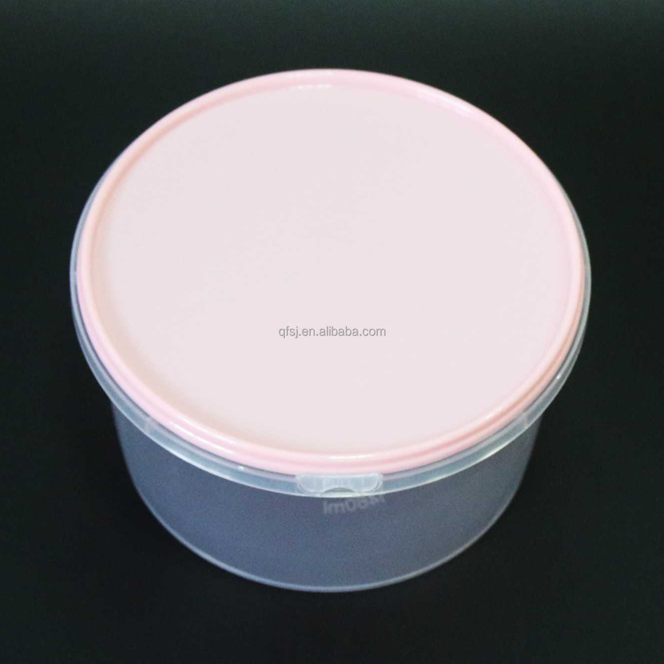 Customizable 1460ml Deli Container With Lid Disposable Plastic Airtight Food Storage Container For Candy Ice Cream Container