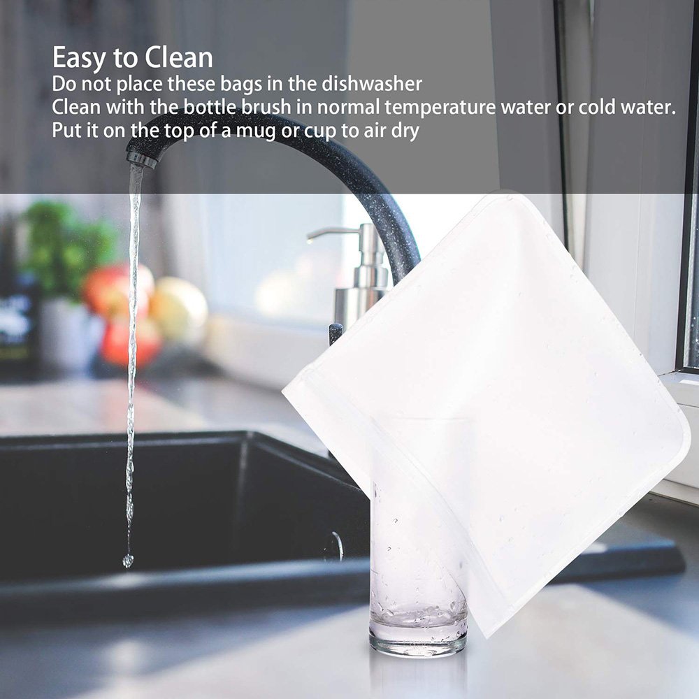 Reusable Vacuum Food Fresh Bags Wraps Fridge Food Storage Containers Refrigerator Bag Kitchen Bag