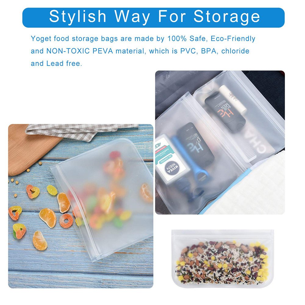 Reusable Vacuum Food Fresh Bags Wraps Fridge Food Storage Containers Refrigerator Bag Kitchen Bag