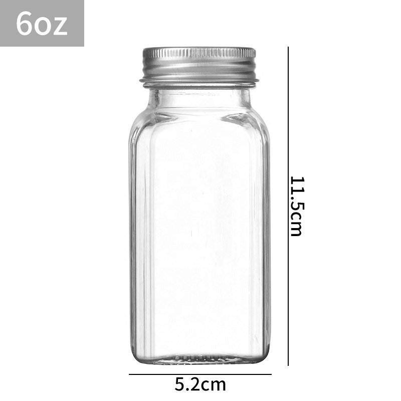Glass Food Storage Jar with Airtight Seal Bamboo Lid acrylic container