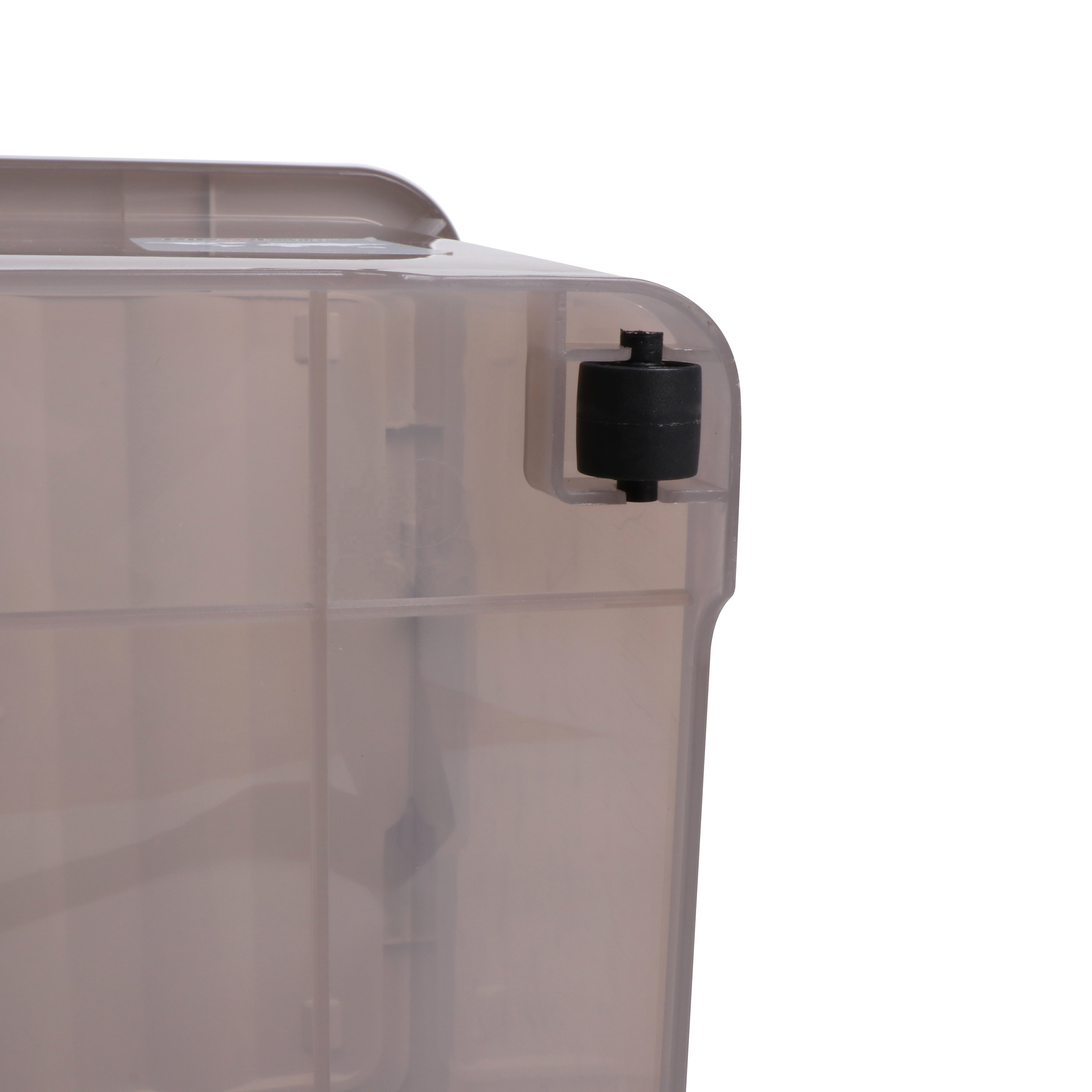 Factory Price Transparent Box Organiser Storage Box Stackable Multi-color Plastic Clothes Storage Box with Lids
