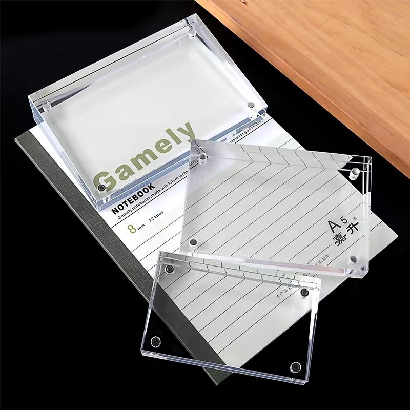 Acrylic price stand display strong magnetic table sign table acrylic transparent price tag price tag