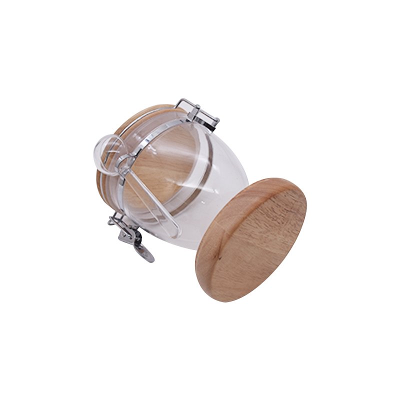 900 ml Coffee Bean Jar 1100 ml Empty Acrylic Tea Jar 1300 ml Air-tight Canister Food Storage Jar with Spoon