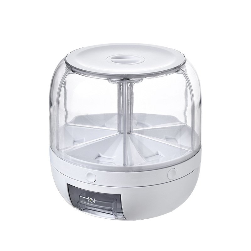 China Wholesale Kitchen Products Compartment Box Set Plastic Transparent Food Container Storage Box With Lid