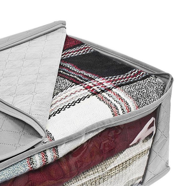customized Eco household foldable non woven fabric storage Kids Toys Cloth Organizer Fabric Cube Storage Box