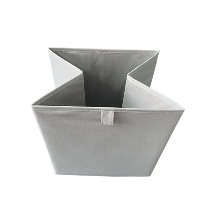 customized Eco household foldable non woven fabric storage Kids Toys Cloth Organizer Fabric Cube Storage Box